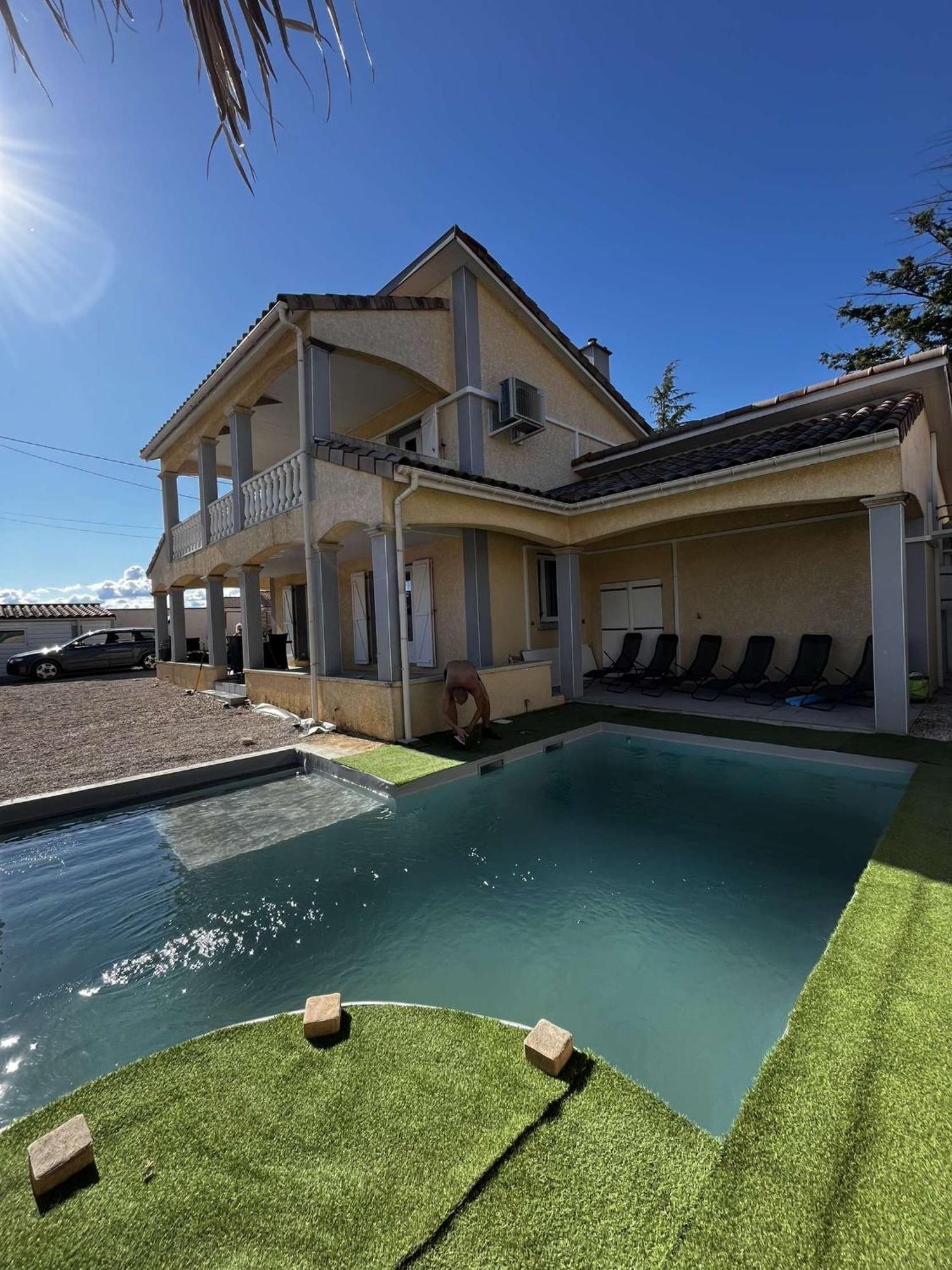 Villa Contemporaine Avec Piscine Romans-sur-Isère Buitenkant foto